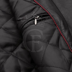 Veste en cuir du meilleur matériel Nouvelle arrivée Veste d'hiver Dernière conception Veste en cuir pour hommes - Product Image 6