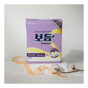 BODUME Matelas hygiénique 600x760mm 10 pièces Ultra absorbant Tissu non tissé Protection contre les fuites Texture douce Sous-couche jetable pour soins infirmiers - Product Image 2