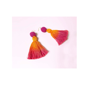 Pendientes de borla de calidad estándar Mejor diseño Personalizar Diseño Pendientes de borla para niñas Joyería Personalizar Venta - Product Image 4