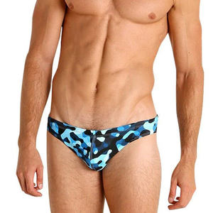 Shorts de Baño de Secado Rápido con Elasticidad en Cuatro Direcciones, Logotipo Frontal, Antibacterianos y Transpirables, Tela de Spandex/Nylon - Product Image 4