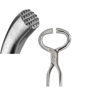 Pince professionnelle de testeur de sabot de cheval en acier inoxydable de qualité supérieure outil de maréchal-ferrant réutilisable pour la conception durable des soins vétérinaires - Product Image 3