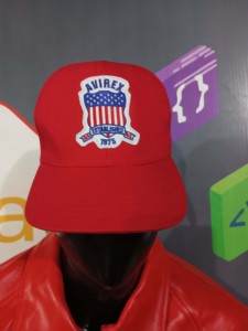 Casquette Avibex à 6 panneaux avec logo drapeau américain brodé, ajustement réglable, unisexe, décontractée, sport, plage, respirante, printemps été, coton - Product Image 5