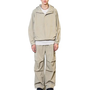 ชุดวอร์มผ้าไนลอนสำหรับผู้ชายชุดวอร์มผ้าโพลีเอสเตอร์แบบรูดซิปสำหรับ2026 - Product Image 3