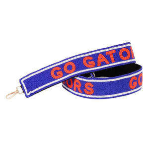 Hermoso diseño de bordado con cuentas, cinturón bordado a mano en azul y rojo, mejor precio de venta al por mayor desde India - Product Image 1