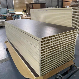 Panneau de porte en bois composite au design moderne, étanche, anti-termite 740 836 930mm 40mm d'épaisseur pour l'intérieur - Product Image 1