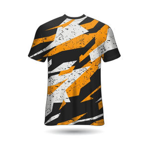 Sialkot Design personnalisé hommes vêtements de sport t-shirts 100% Polyester t-shirts Gym athlétique séchage rapide hauts chemises hommes - Product Image 2