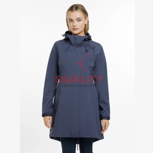Ropa deportiva Ecuestre para mujer, abrigo largo 2025, chaqueta para montar a caballo, chaqueta asequible elegante transpirable impermeable de primera calidad - Product Image 4