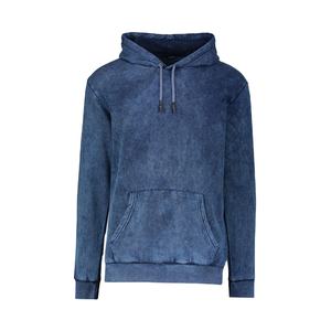 Sweat-shirt unisexe à capuche universel en molleton 100% coton français lavé, coupe oversize, motif uni, pour homme, hiver - Product Image 1