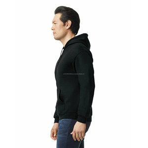 Sudadera con Capucha para Hombre, Estilo Urbano, 100% Algodón, Logotipo Bordado Personalizado, Corte Holgado, Moda de Invierno - Product Image 2