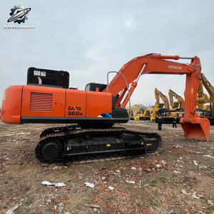 Excavatrice Hitachi ZX360 d'occasion, 34 tonnes, godet de 2 m³, marque japonaise d'origine, grande excavatrice de construction sur chenilles, faible nombre d'heures, certifiée CE - Product Image 2
