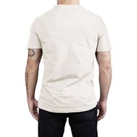 T-shirt unisexe à col en V, coupe classique décontractée, imprimé graphique estival, 100% coton, manches courtes, méthodes d'impression DTG/sérigraphie