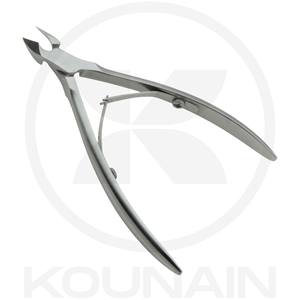 KOUNAIN Professional Stainless Steel Cuticle Nipper Durable <b>Nail</b> Clipper Tool for Dead Skin Removal Manicure Pedicure - Product Image 1
