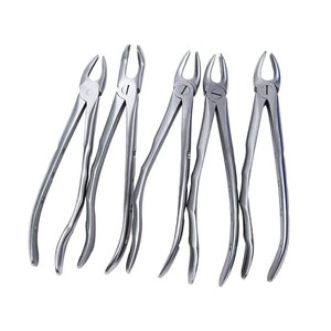 Meilleures ventes de pinces d'extraction dentaires manuelles en acier inoxydable pour adultes de haute qualité certifiées CE - Product Image 1