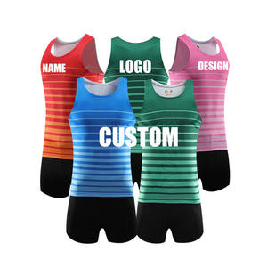 2025 nuevo diseño de pista de entrenamiento para jóvenes, trajes para correr, uniformes transpirables de talla grande, ropa de entrenamiento de otoño lavada al por mayor - Product Image 1