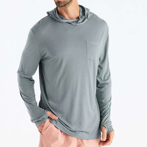 Sweat à capuche en bambou pour homme Sweat-shirts à capuche personnalisés Jersey en coton biologique Sweats à capuche pour homme Sweat-shirt pour homme avec capuche - Product Image 1