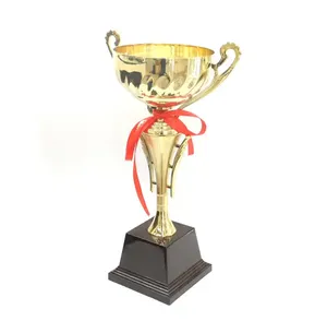 Sang Trọng Thiết Kế Hiện Đại Giải Thưởng Và Với Red Ribbon Kim Loại Thể Thao Cup Trophy Huy Chương Giải Thưởng Từ Ấn Độ Nhà Cung Cấp - Product Image 4