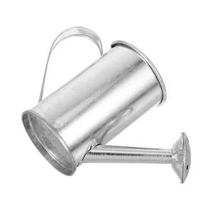 Arrosoir élégant en métal avec finition décorative Long bec poignée de transport facile grande capacité pour balcon jardin fleurs d'intérieur - Product Image 1