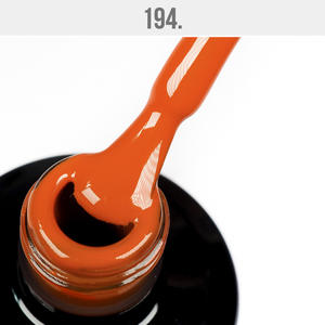 UV LED Gel Polish Couleur-Fabriqué en EU - CPNP - Orange - Gel Polish 194. 12ml-Ongles mystiques - Product Image 2