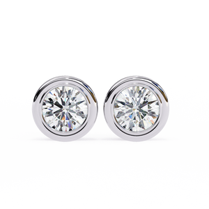 18K Gold Lab Grown Diamond <b>Earrings</b> for Women Unique Design Engagement Wedding <b>Fine</b> Jewelry IGI Certified Luxury Premium Elegant - Product Image 2