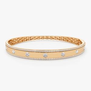 Pulsera de Cadena y Eslabones Redondos de Plata de Ley con Circonita, Joyería Casual/Deportiva, Elegante y Atemporal - Product Image 1