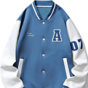 Usine directe personnalisé hommes en cuir de vachette véritable veste universitaire noir fendu Baseball Design hiver tricoté bouton en gros - Product Image 6