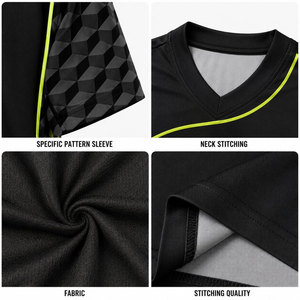 Conjunto de Camiseta de Baloncesto Sublimada Personalizada, Negra y Amarilla, Cuello en V, Sin Mangas, Absorbe la Humedad, Unisex, Ajuste Atlético, Nombre del Equipo 10 - Product Image 6