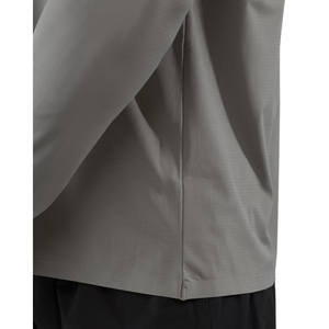 <b>Mens</b> Customized Grey Long Sleeve Crew Neck <b>Silk</b> Screen Fleece Polyester/Cotton T-<b>Shirt</b> Soft Breathable Lightweight Regular Fit - Product Image 6