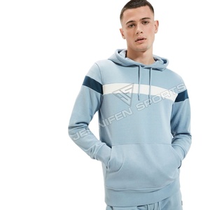 Sweat-shirts à capuche pour hommes grande taille, 100% coton, épais, personnalisables, respirants, séchage rapide, coupe ample, automne-hiver - Product Image 1