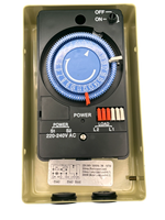 Temporizador Electrónico Automático STAC JS-30A, Temporizador Aleatorio con Cuenta Regresiva de 40s, Panel de Acero, Control por Enchufe, Alimentación 220-240VAC 30A 50/60Hz