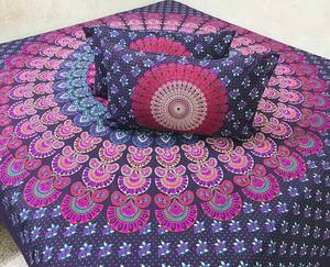 Hand made Bedsheet with two <b>Pillow</b> Covers 100% Cotton Bedsheet for Hotels Uses New light luxury washed cotton Bedsheet - Product Image 1