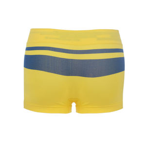Boxers tricotés pour hommes jaune et bleu, taille mi-haute, sans coutures, en spandex, séchage rapide, lot de 6, lavables en machine - Product Image 2