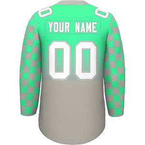 เสื้อเจอร์ซีย์เล่นกีฬาฮ็อกกี้น้ำแข็งแบบระเหิดแห้งเร็วผ้าเจอร์ซี่พิมพ์ลายสำหรับผู้ชาย2025ใหม่ - Product Image 5