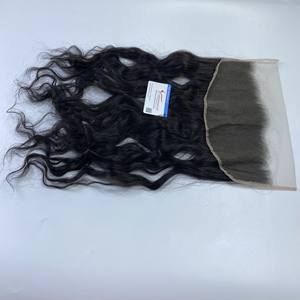 HD Lace Frontal 13x6 Color Natural Extensiones de cabello Virgen Vietnamita Cutícula Alineada Raw Barato 100% Extensiones de cabello humano - Product Image 2