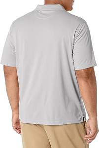 Logotipo personalizado bordado impresión algodón poliéster malla con cuentas hombres transpirable cómodo suave Polo para hombres - Product Image 3