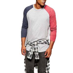 Camiseta de manga larga ajustada a la moda Logotipo de impresión personalizado Estilo de lujo Ropa de fábrica Gimnasio Camiseta de manga corta Diseño en blanco - Product Image 5