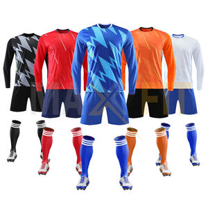 Uniforme de fútbol para hombre y niño, Kits de fútbol de manga larga, conjunto de camisetas de fútbol para adultos, uniformes de entrenamiento para hombre - Product Image 1
