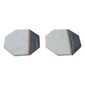 Best Quality Marble Coaster Octagonal Shaped Mat and <b>Pads</b> for Table Decoration & Modern Theme Customized Design Available - Product Image 5