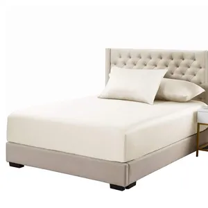 Drap-housse de luxe de qualité supérieure, drap-housse de lit à 1500 fils, poche profonde jusqu'à 16 pouces, style ODM OEM