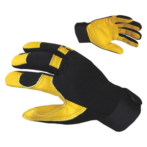 High Quality <b>Performance</b> Sports Gloves for Mechanics Black/Gold Color Manufactured by Renowned Brand - Product Image 5