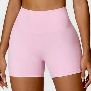 Shorts et Leggings de Yoga Taille Haute pour Femme, Extensibles dans les Quatre Sens, Respirants et Sans Coutures – Vêtements de Fitness Solides du Fournisseur - Product Image 1
