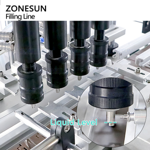 Zonesun ZS-FAL180XW đầy đủ tự động 15 mét chai thủy tinh lỏng cơ thể Mist Nước hoa trộn đóng băng Lọc điền máy đóng nắp - Product Image 4
