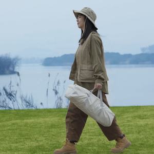 Tente de camping en toile Oxford imperméable de grande <span class=keywords><strong>taille</strong></span>, résistante, pour l'été, 3000 mm+, auvent portable d'extérieur, piquets, événements, camping en groupe - Product Image 2