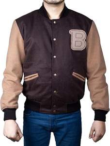Veste universitaire de baseball - Veste bomber en laine tendance pour hommes Hotline Miami Varsity Letterman, décontractée, chaude, pour garçons, veste universitaire de baseball - Product Image 4
