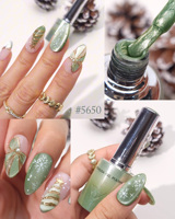 VENALISA 10ml Sans TPO Sans HEMA Pailleté Gel Vernis à Ongles Caméléon Yeux de Chat Magnétique Vernis à Ongles en Gel
