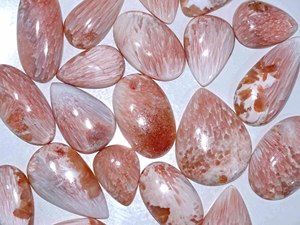 Hermosa piedra preciosa suelta de escolecita natural, venta al por mayor, mezcla de forma y tamaño, cabujón de escolecita, piedra preciosa para uso en la fabricación de joyas - Product Image 5