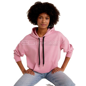 Sudaderas Modernas para Mujer, Estilo 2025, 100% Algodón, Ropa Deportiva, Diseño Casual Liso con Logotipo Frontal para Invierno - Product Image 1