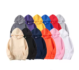 Sudadera con Capucha Casual para Hombre, con Cierre y Logotipo Personalizado, 100% Algodón, Impresión Digital, para Invierno - Product Image 2