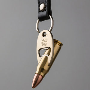 OEM Manufacture Stainless Steel Metal Logo Key Chain Openers Card Shape Keychain Beer Custom Bottle Opener - Product Image 4