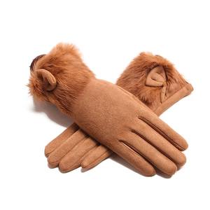 Vente en gros de gants chauds d'hiver en cuir souple pour femmes à la mode au meilleur prix Offre Spéciale fabrication de gants de mode - Product Image 6