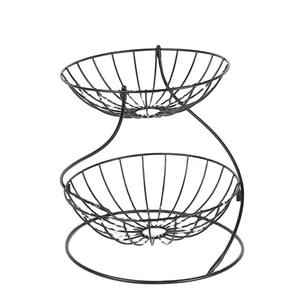 Cesta de almacenamiento de alambre de Metal increíble de calidad de diseñador, estante de pie para frutas y verduras de cocina, organizador de cocina de gama alta - Product Image 4